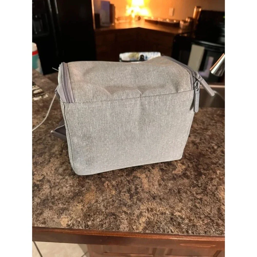 Gray Vera Bradley Lunchbox